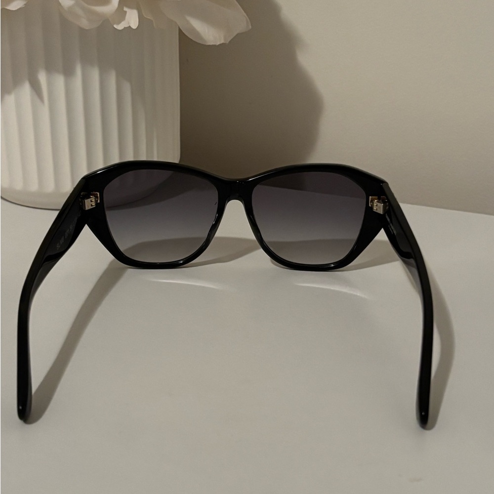 Saint Laurent Glossy Black Sunglasses – With Original Case - Picture 13 of 14